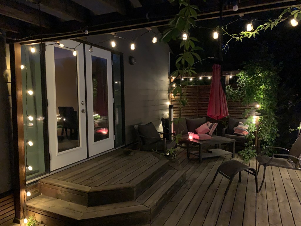 Back deck, Saskatoon