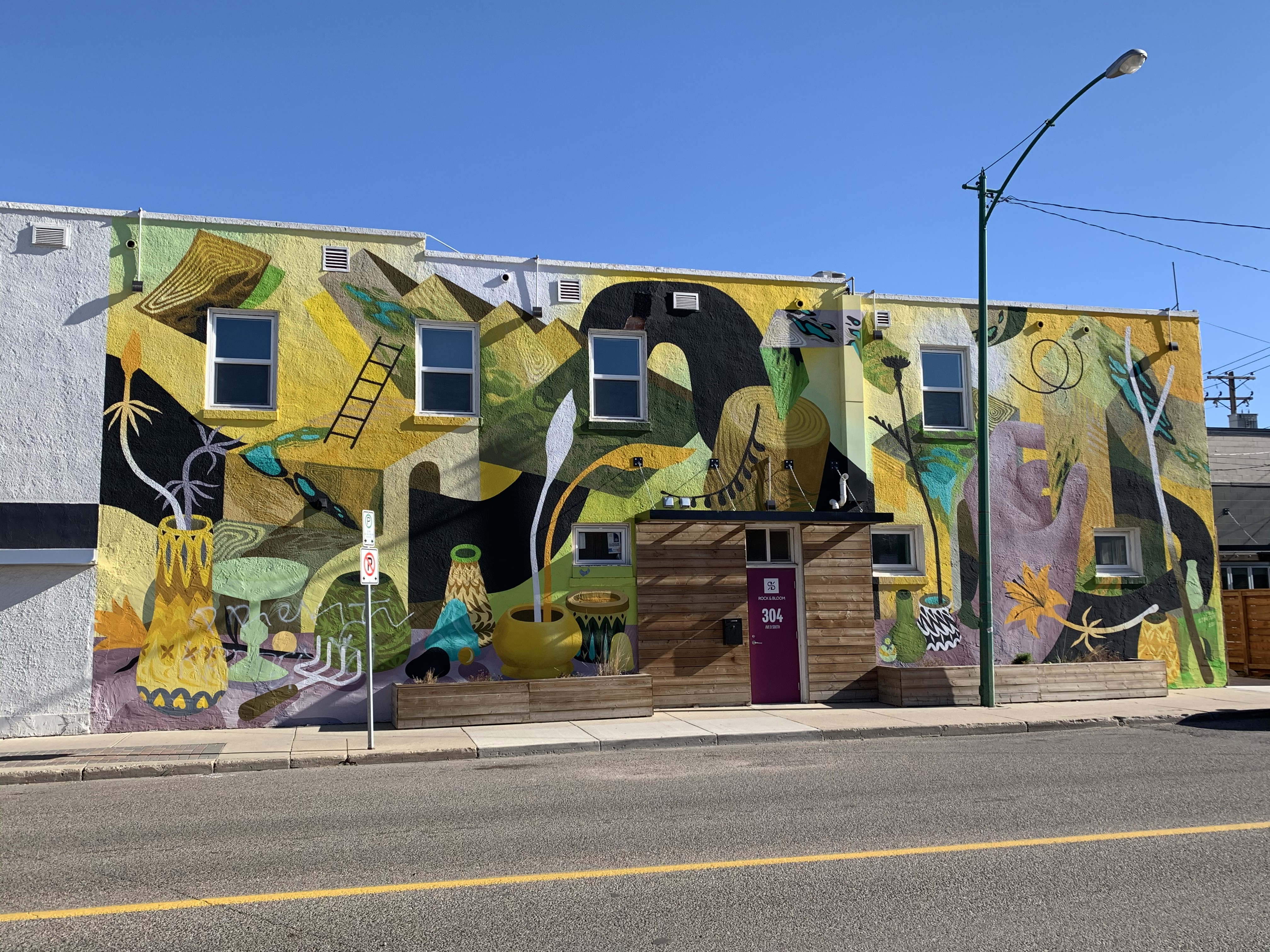 Downtown Saskatoon murals