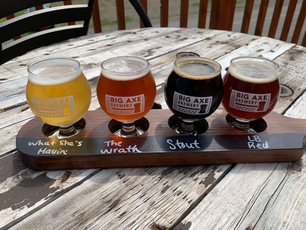 Big Axe Brewery, Nackawic NB