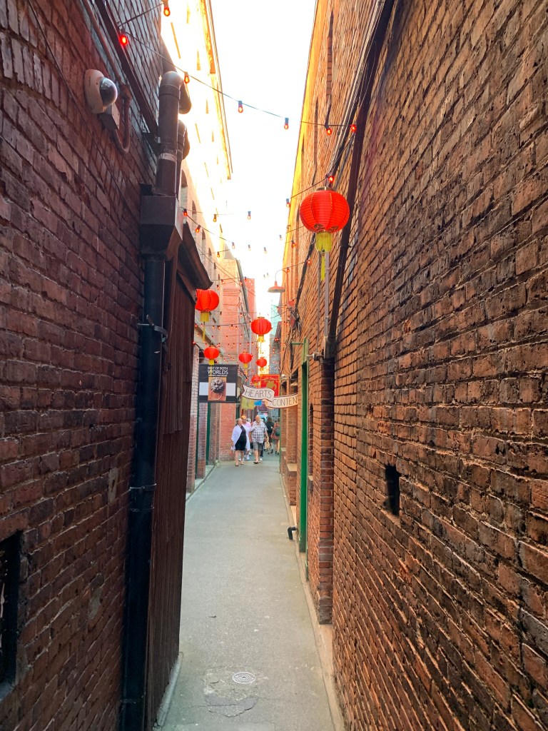 Fan Tan Alley in Victoria, BC