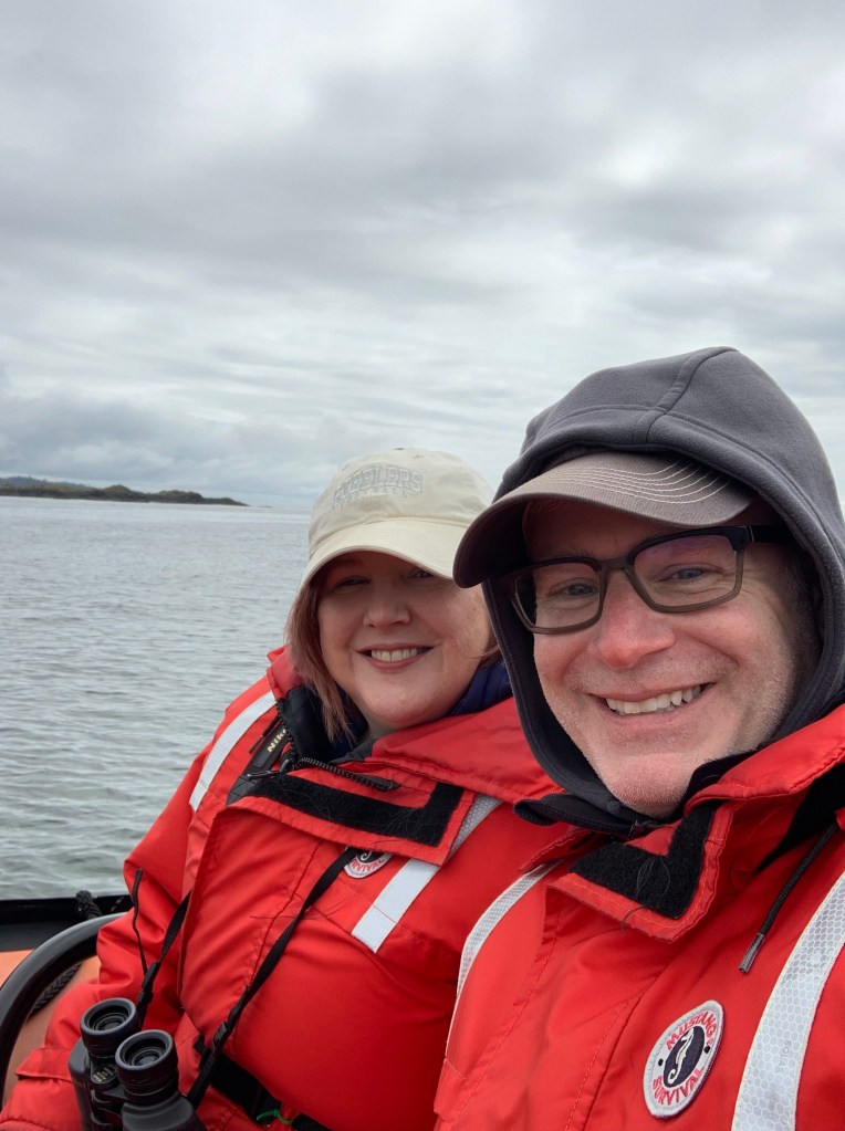 Whale watching around Tofino, BC