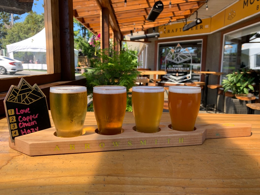 Mount Arrowsmith craft brewery