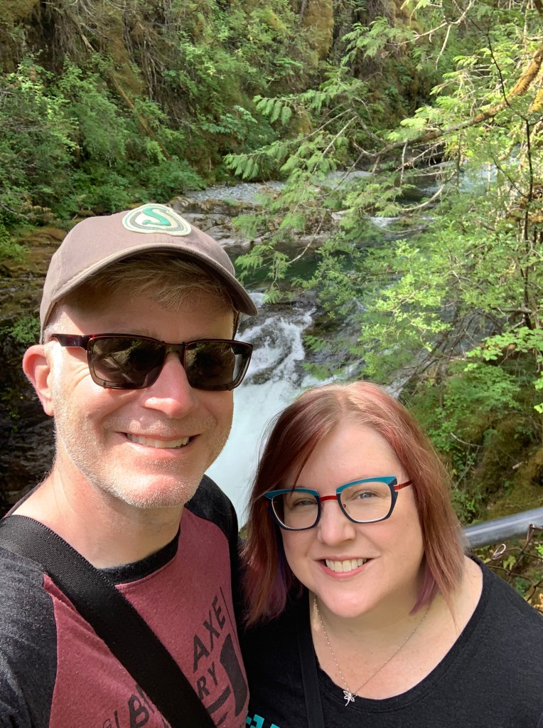 At Little Qualicum Falls