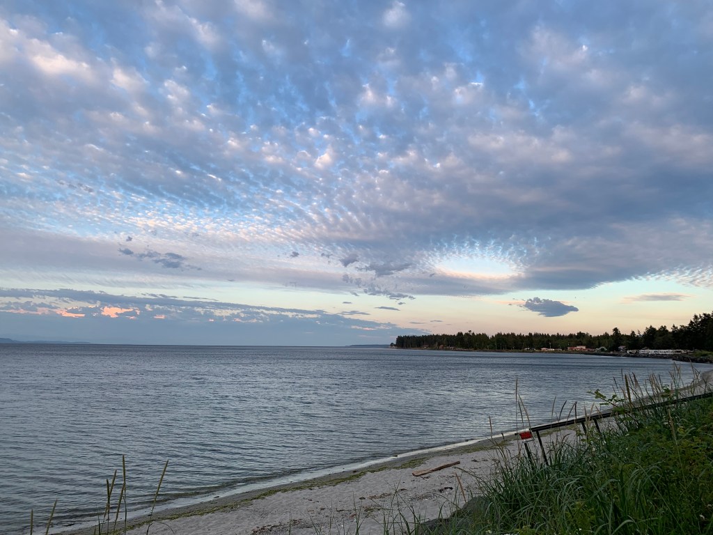 At Qualicum Bay, BC