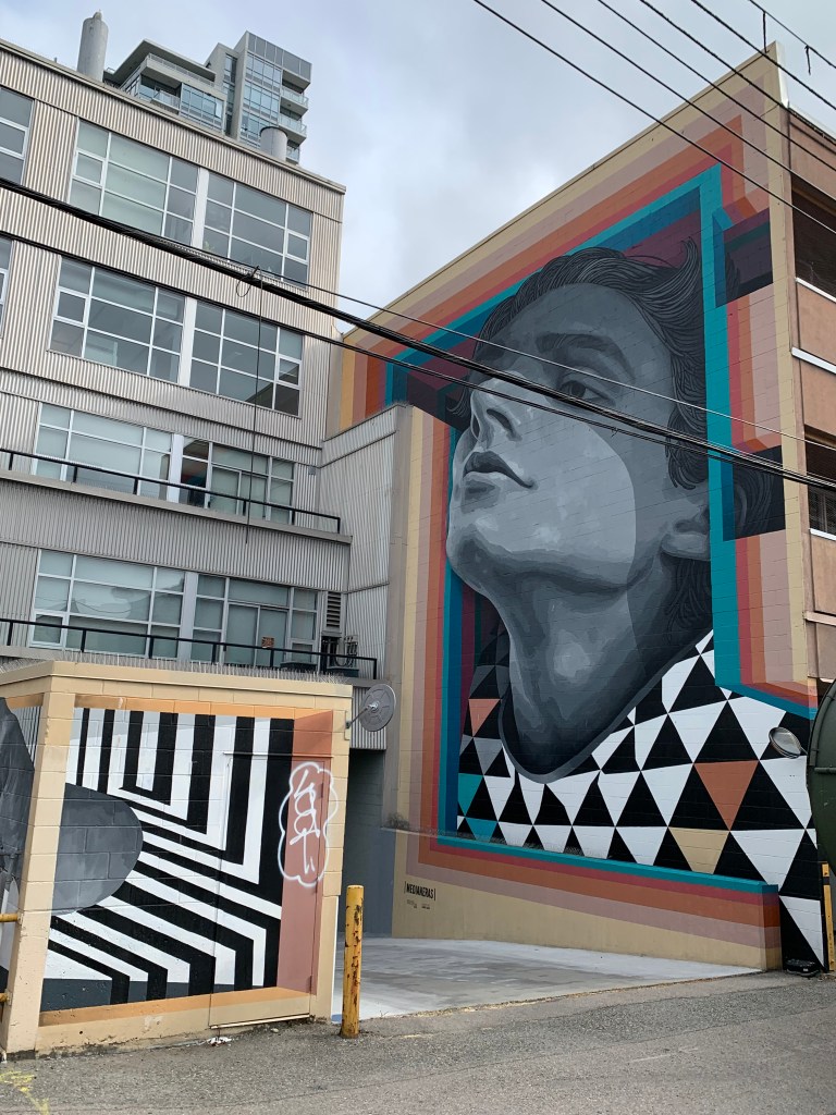 "Free Yourself" by MEDIANERAS, Mural in Mount Pleasant neighbourhood; Vancouver BC