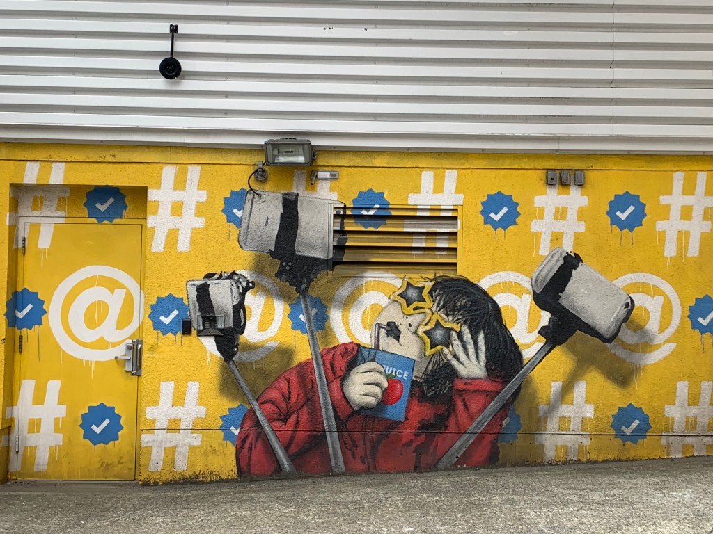 "Thirsty" by iHeart; Mural in Mount Pleasant neighbourhood; Vancouver BC