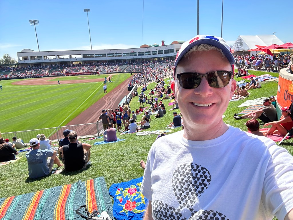 Angels-Mariners game at Tempe Diablo Stadium