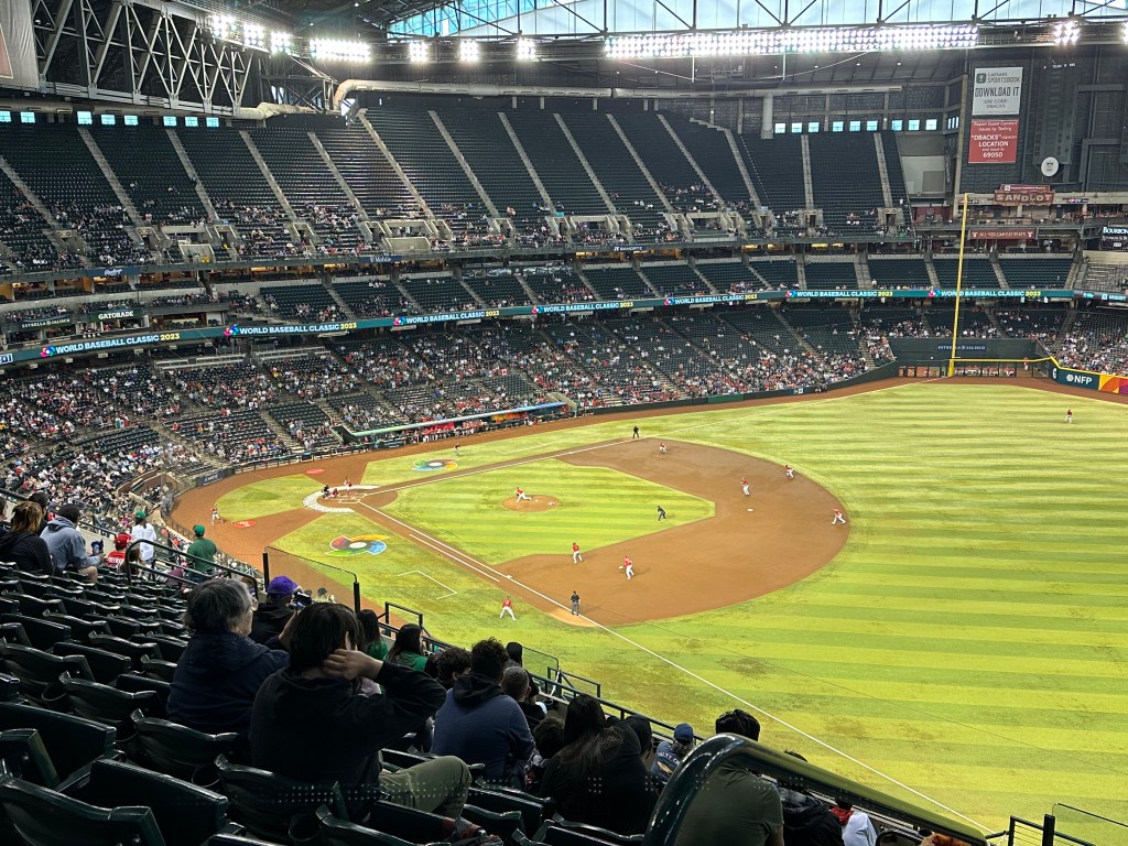 World Baseball Classic game in Phoenix, AZ