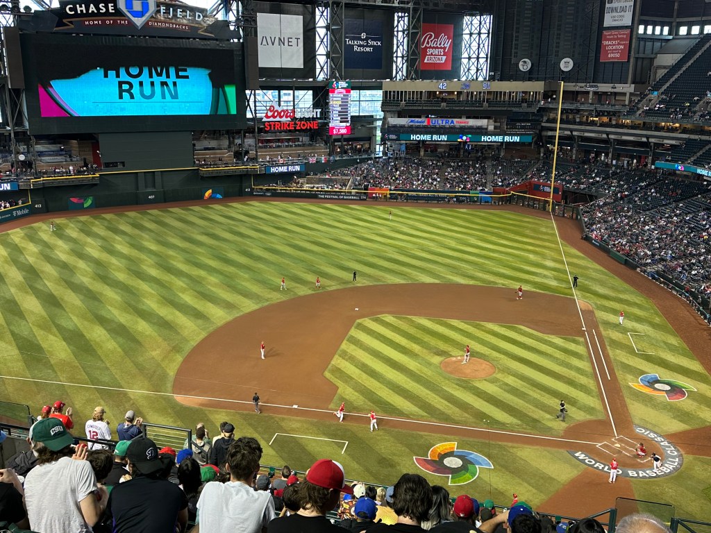 World Baseball Classic game in Phoenix, AZ