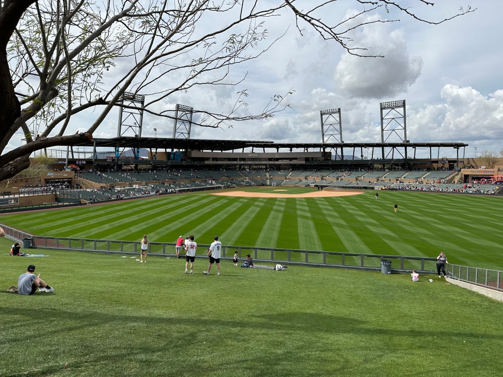 Rockies-Padres at Talking Stick Park in Scottsdale, AZ