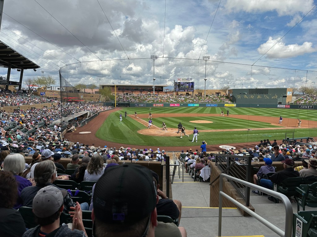Rockies-Padres at Talking Stick Park in Scottsdale, AZ