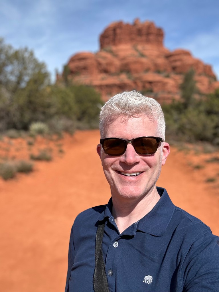 Hiking near Oak Creek, AZ