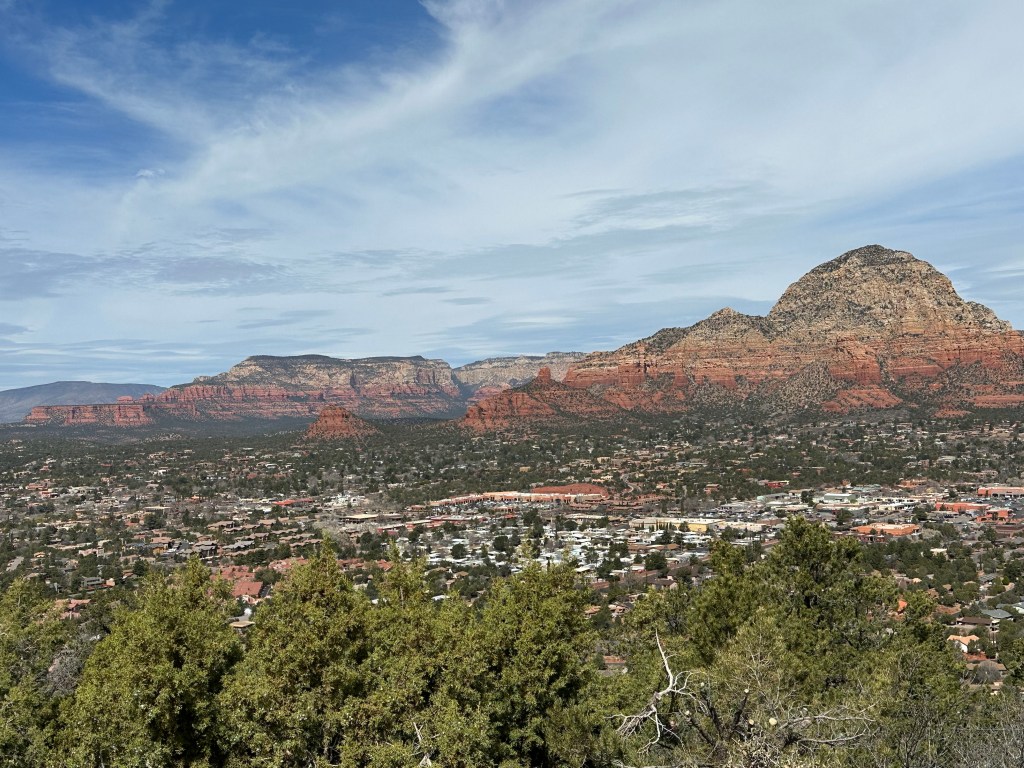 Overlooking Sedona, AZ
