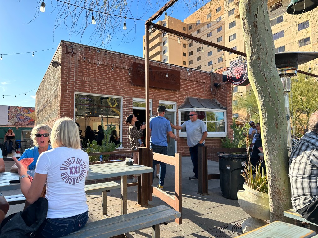 At Chupacabra Taproom, Mesa, AZ