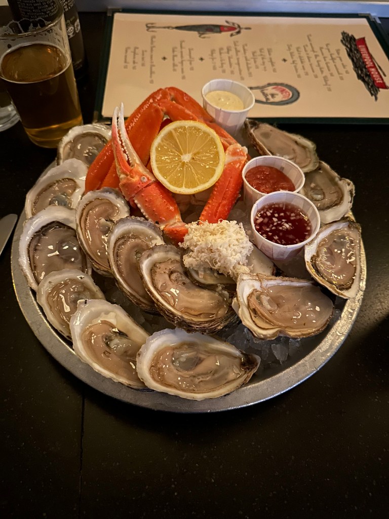 Dinner at Liverpool House in Montreal