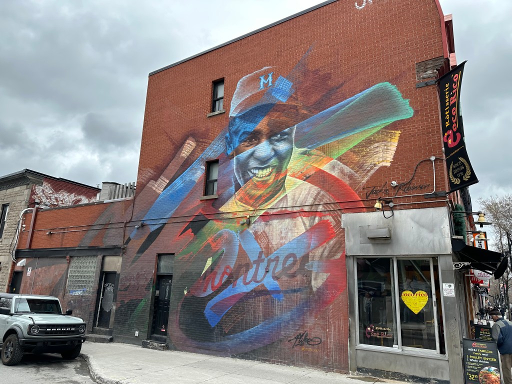 Public art along Saint-Laurent Boulevard