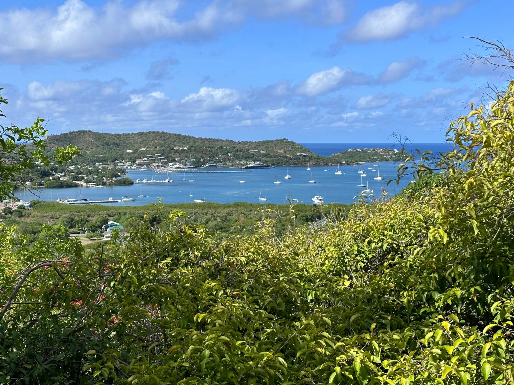 View of Falmouth Harbour, Antigua