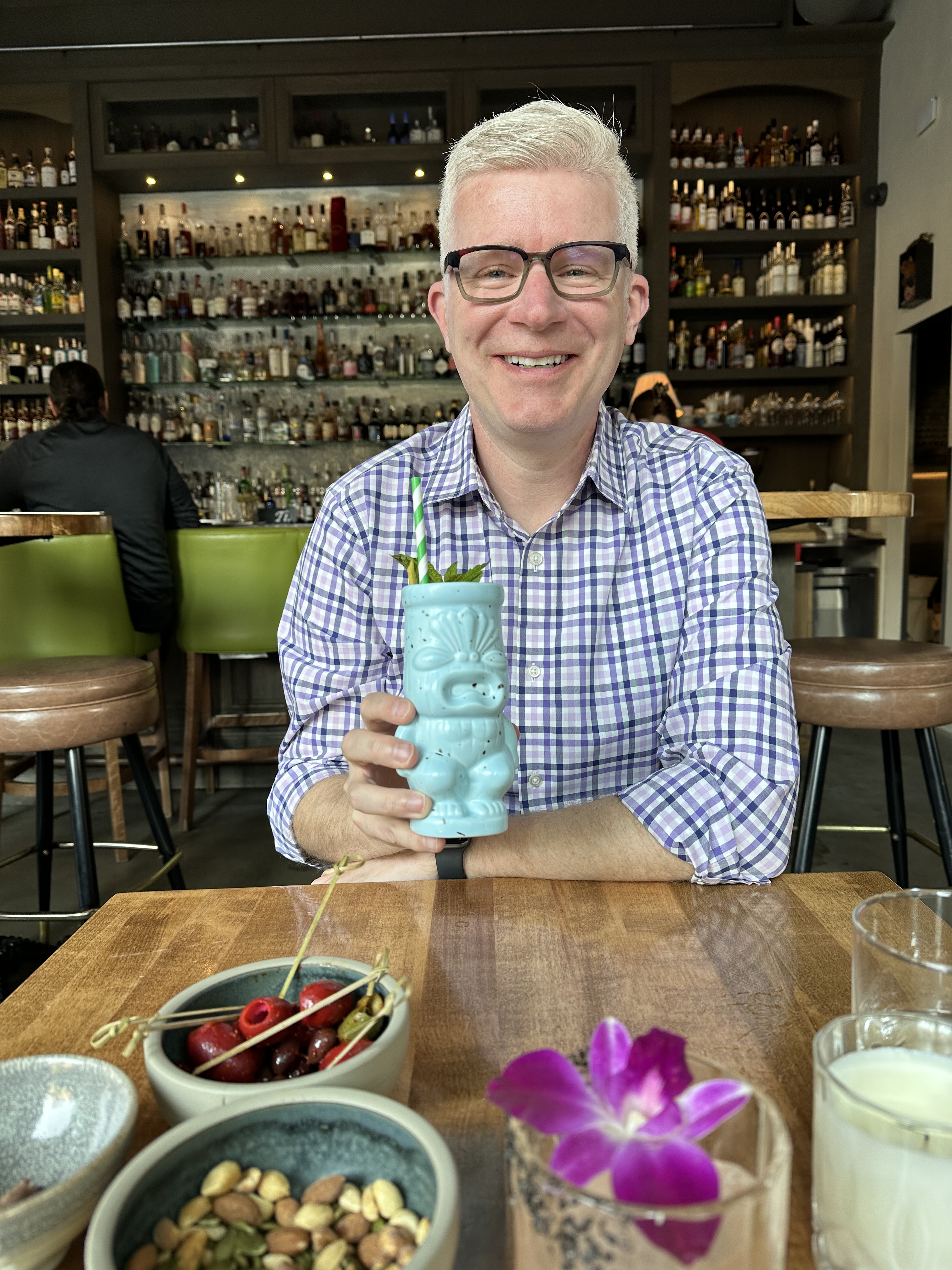 At Proof cocktail bar in Calgary