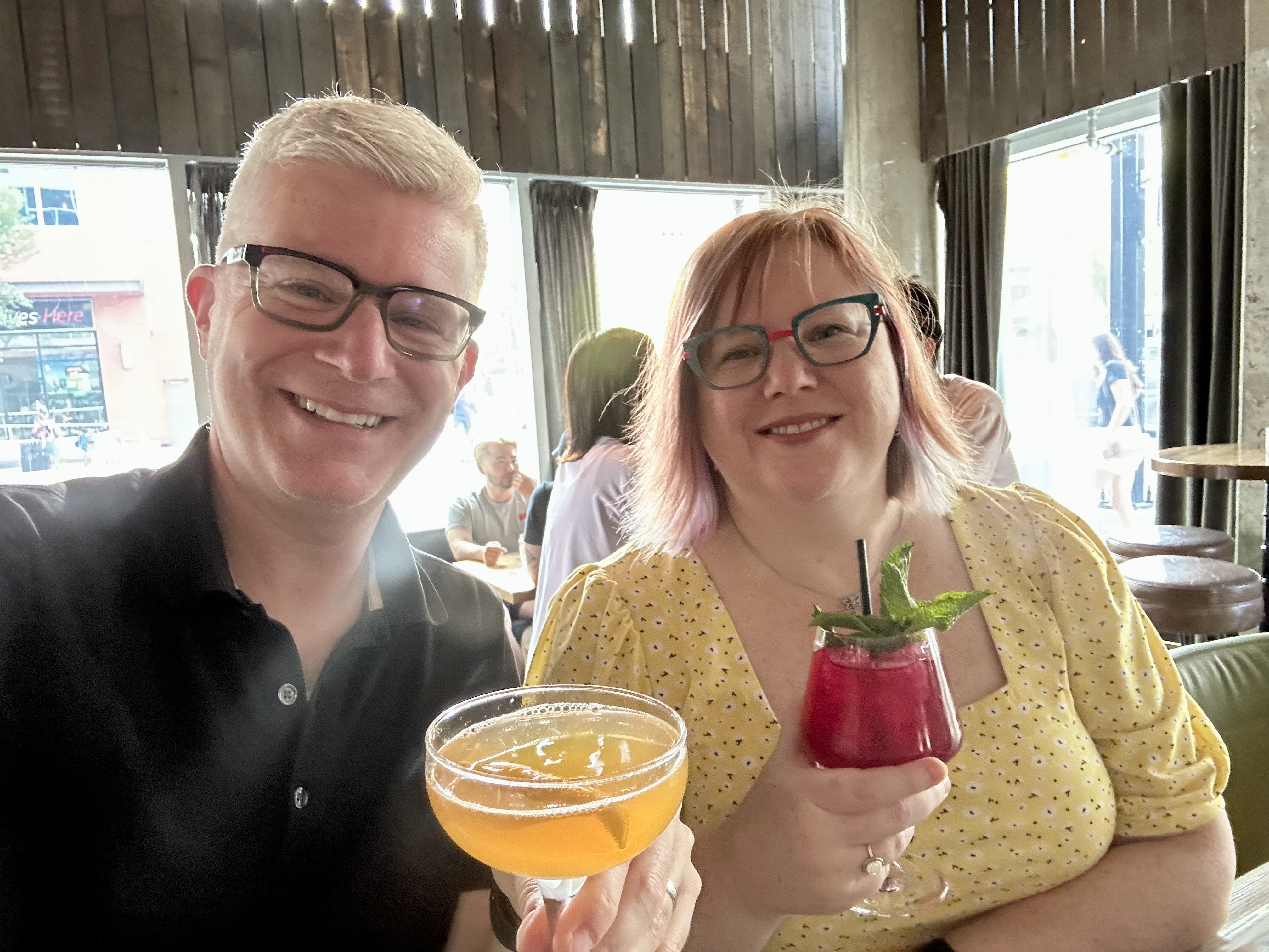 At Proof cocktail bar in Calgary