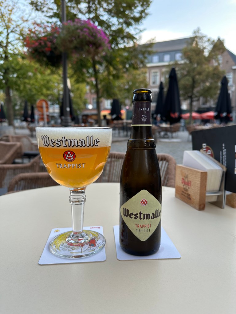 Patio beer in Antwerp