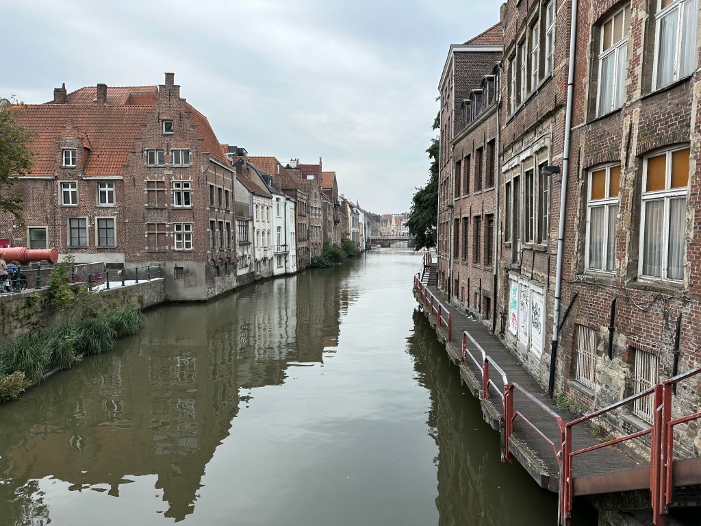 Patershol neighbourhood in Ghent