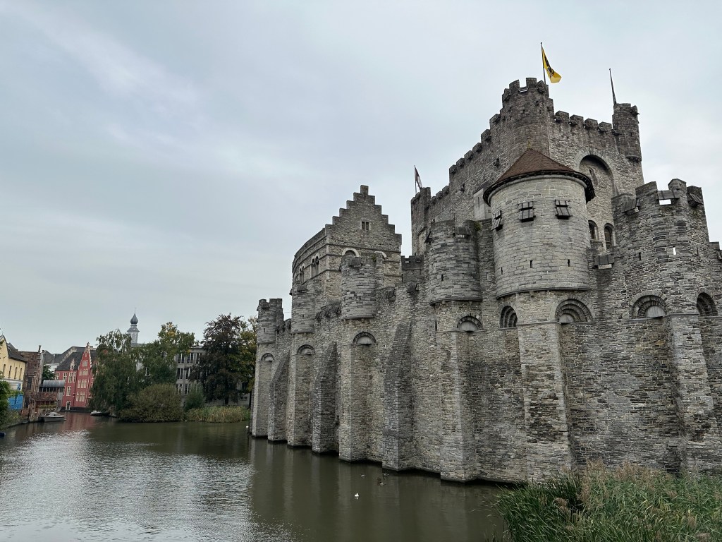 Gravensteen castle in Ghent