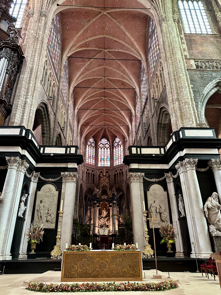 St Nicholas' Cathedral in Ghent