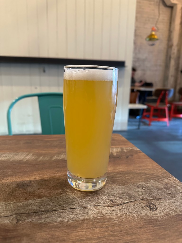 Beer tasting at Cloudburst in Seattle, WA