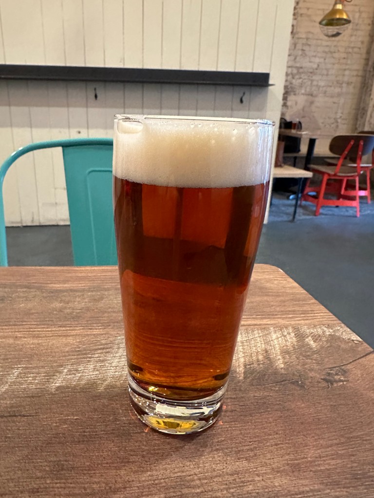 Beer tasting at Cloudburst in Seattle, WA