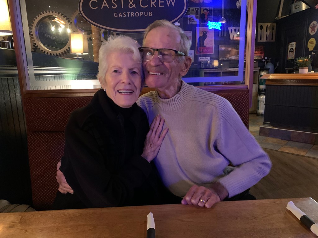 Mom and Dad in Bathurst, NB