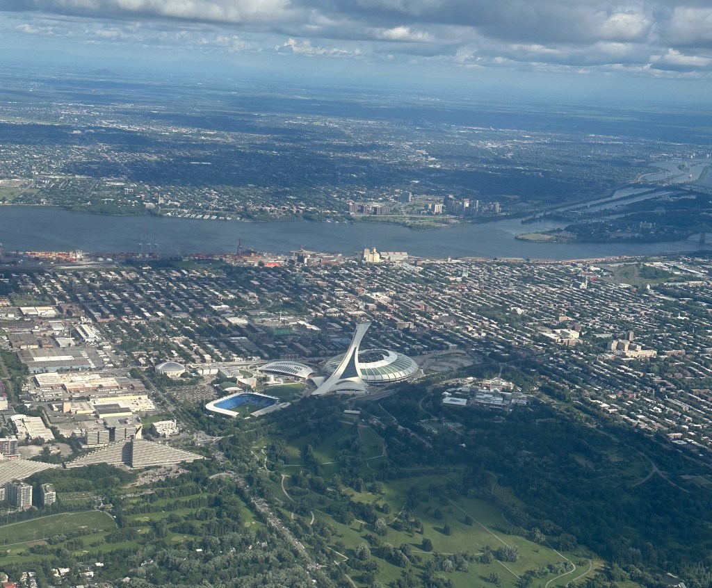 Landing in Montreal, QC