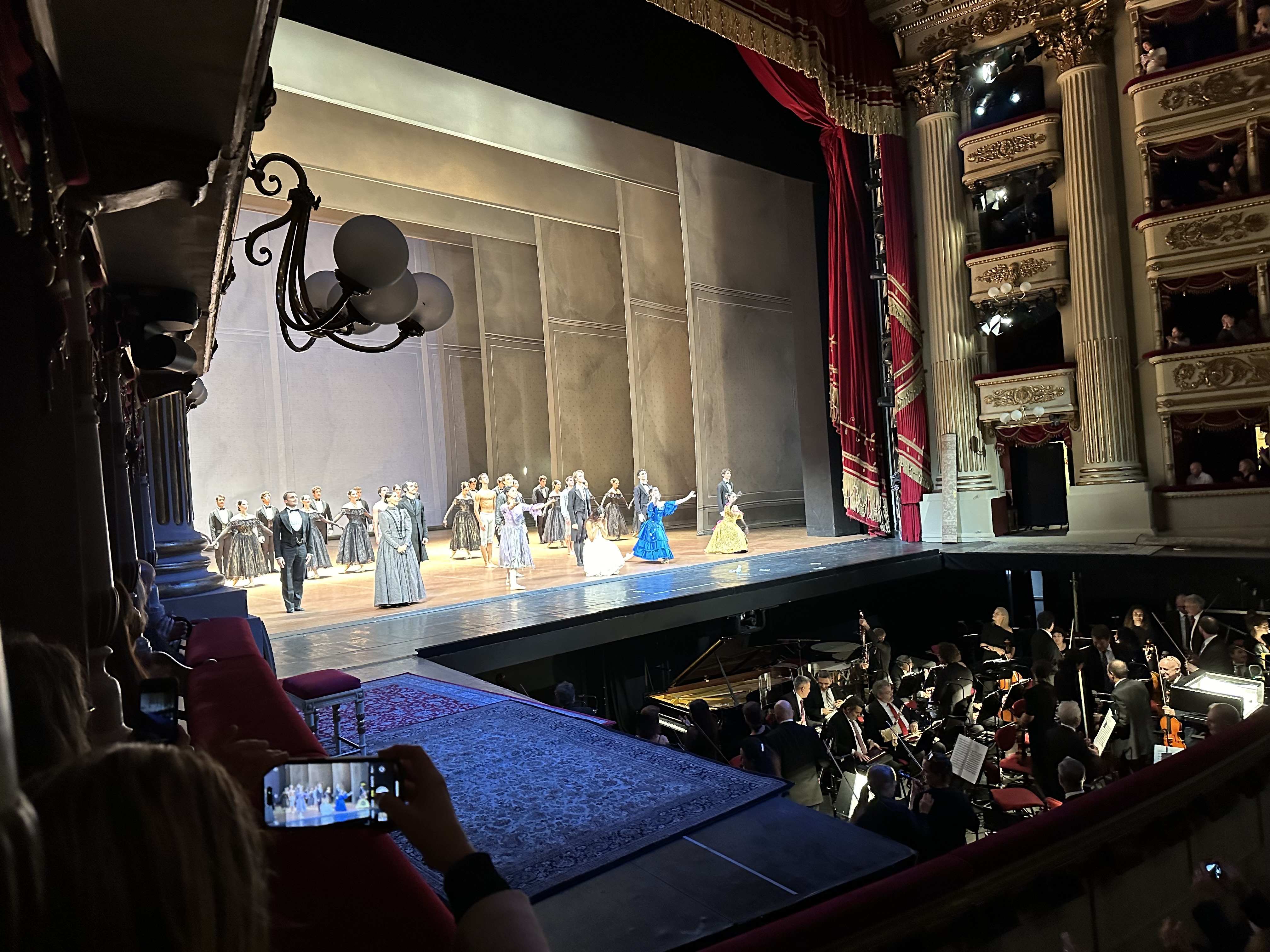 At the ballet in Milan