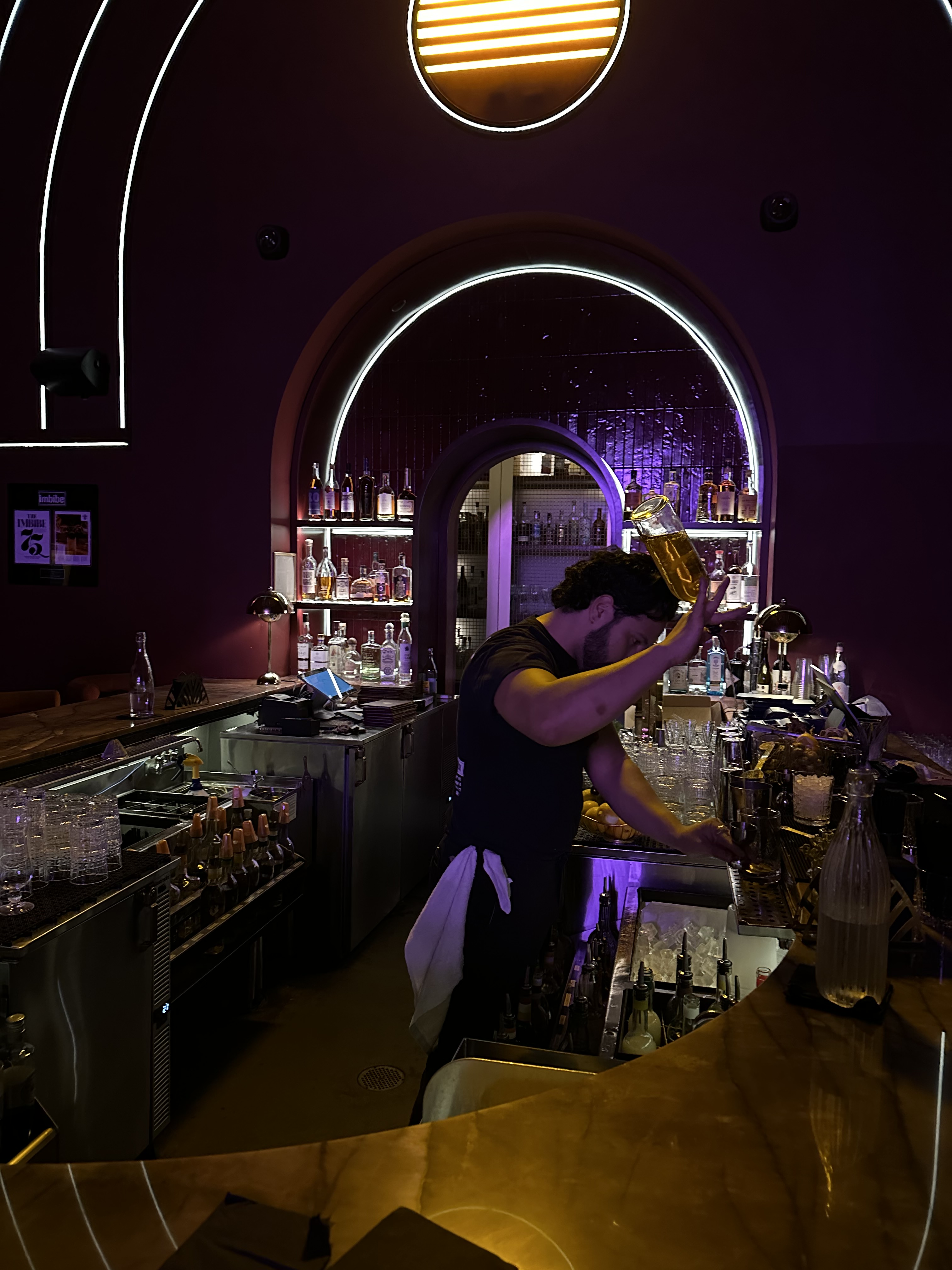 Cocktail night in Atlanta