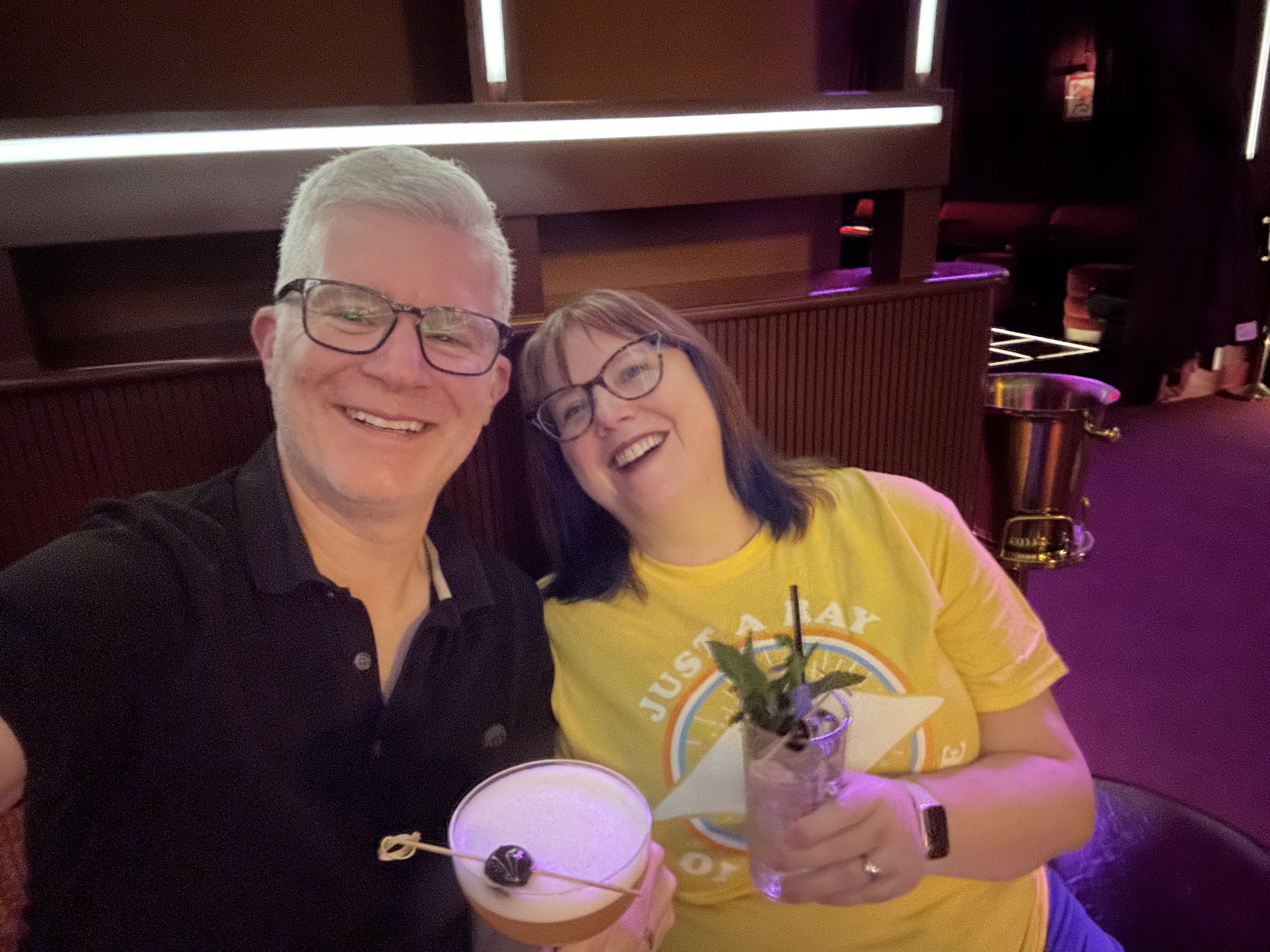 Cocktail night in Atlanta