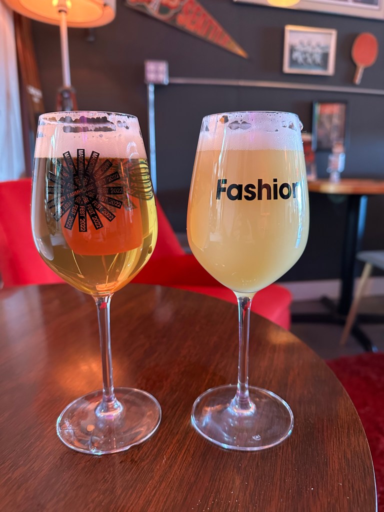 At Fast Fashion brewery in Seattle