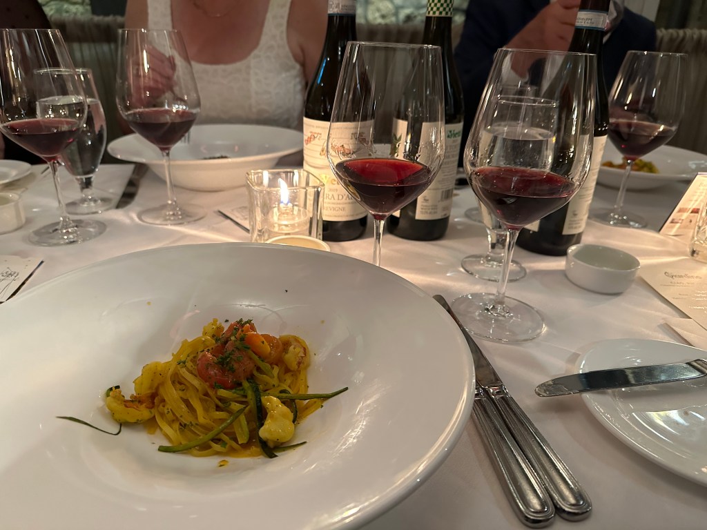 Vietti winery dinner at the Vancouver International Wine Festival