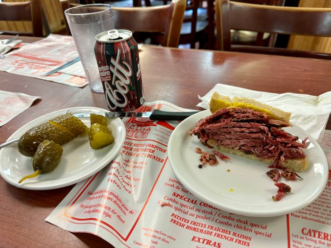 Schwartz's Deli in Montreal