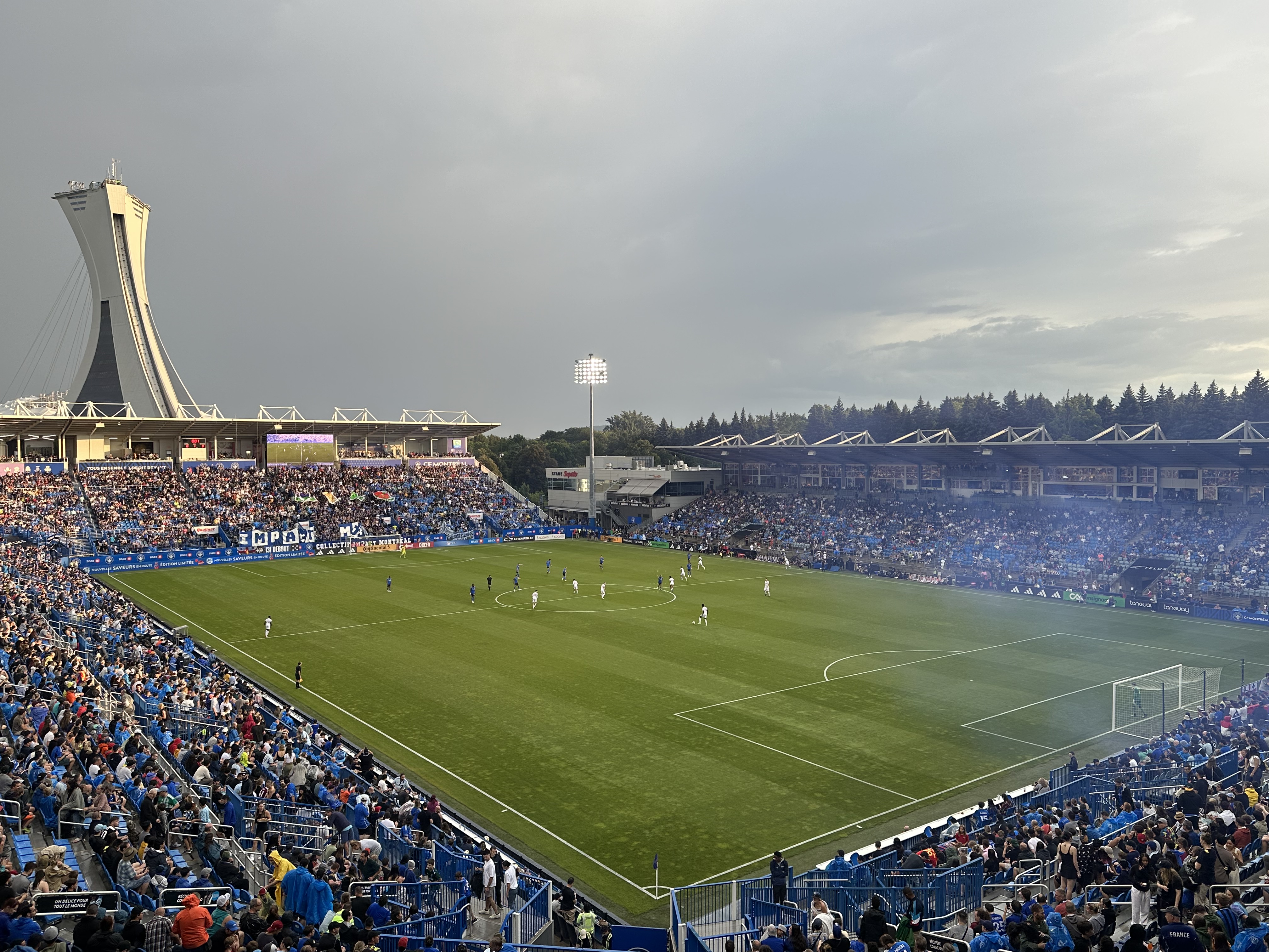 At a CF Montreal match