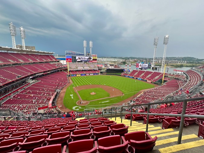 Cincinnati Reds game at Great American Ballpark