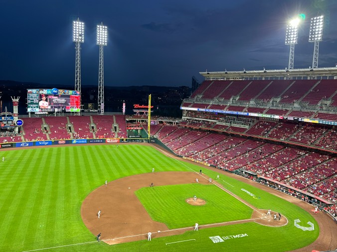 Cincinnati Reds game at Great American Ballpark