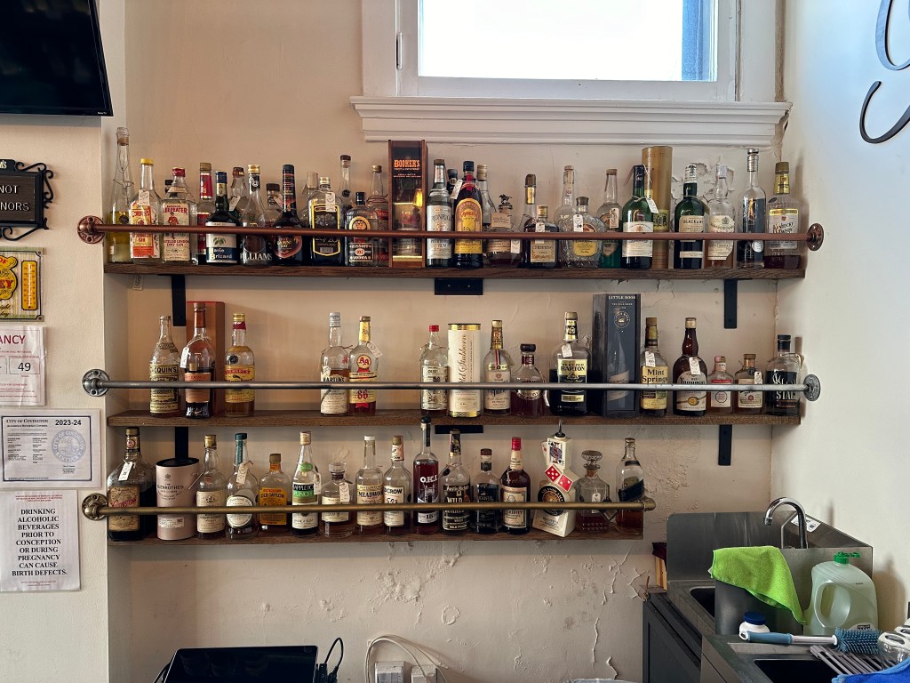 Bourbon tasting at Revival Vintage Bottleshop in Covington, KY