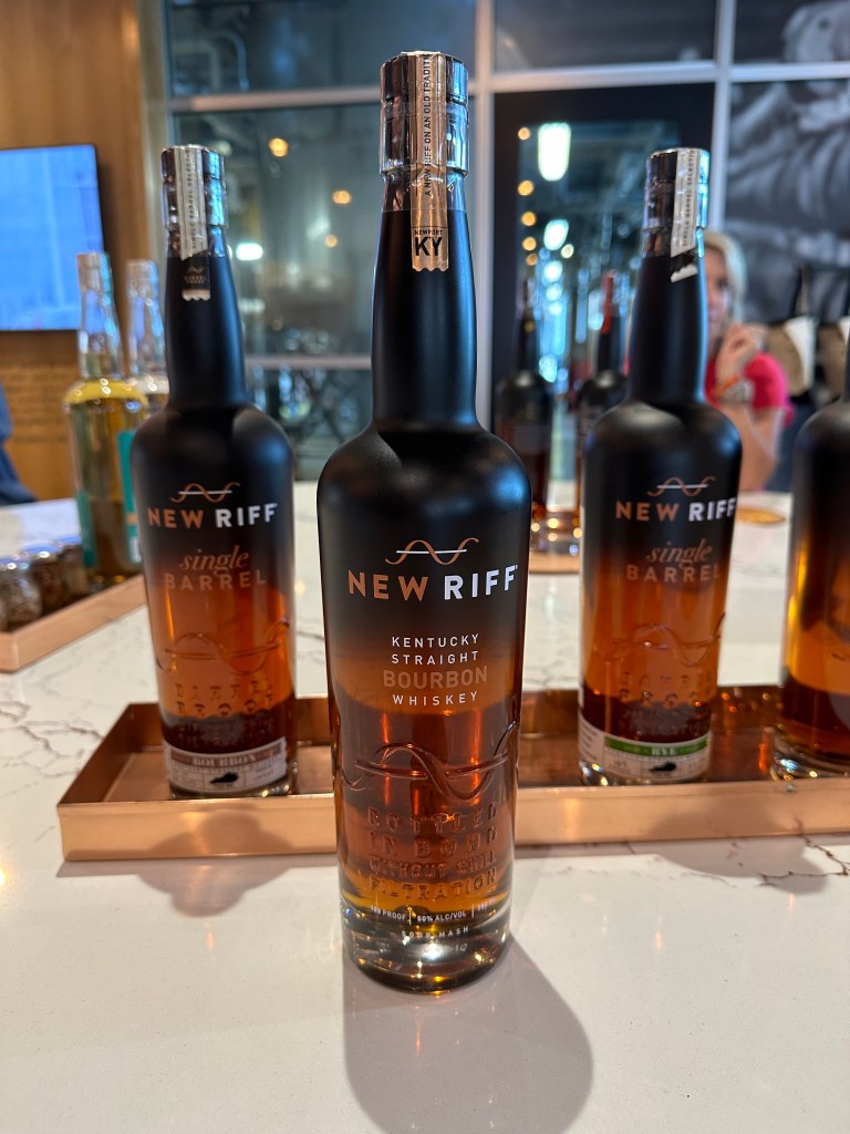 Bourbon tasting at New Riff Distillery