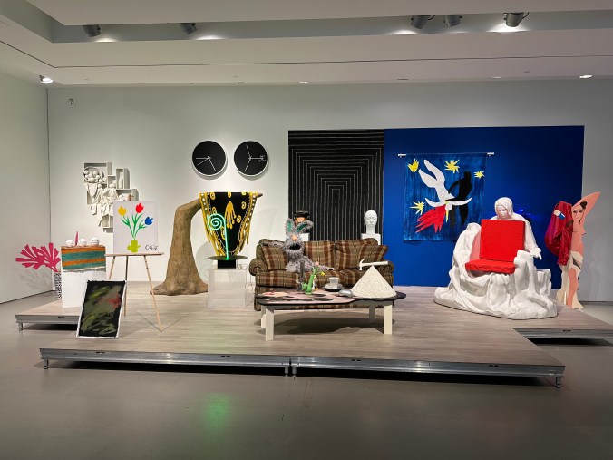 Jayson Musson: His History of Art installation at the Contemporary Arts Center