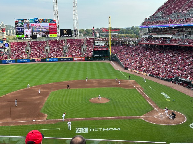 Cincinnati Reds game at Great American Ballpark
