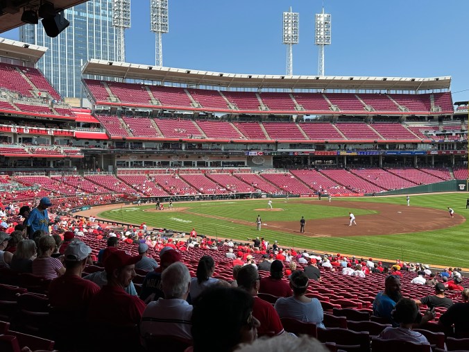 Cincinnati Reds game at Great American Ballpark