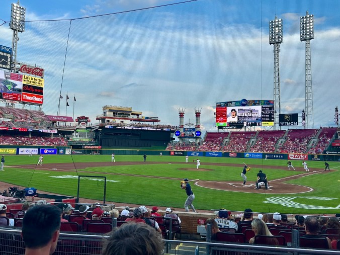 Cincinnati Reds game at Great American Ballpark