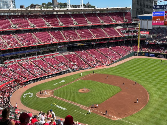 Cincinnati Reds game at Great American Ballpark