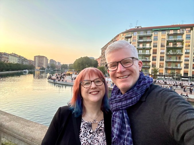 Along the canals in Milan