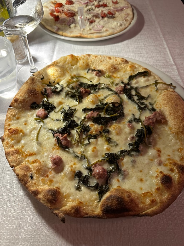 Dinner at Be Bop in Milan, Italy