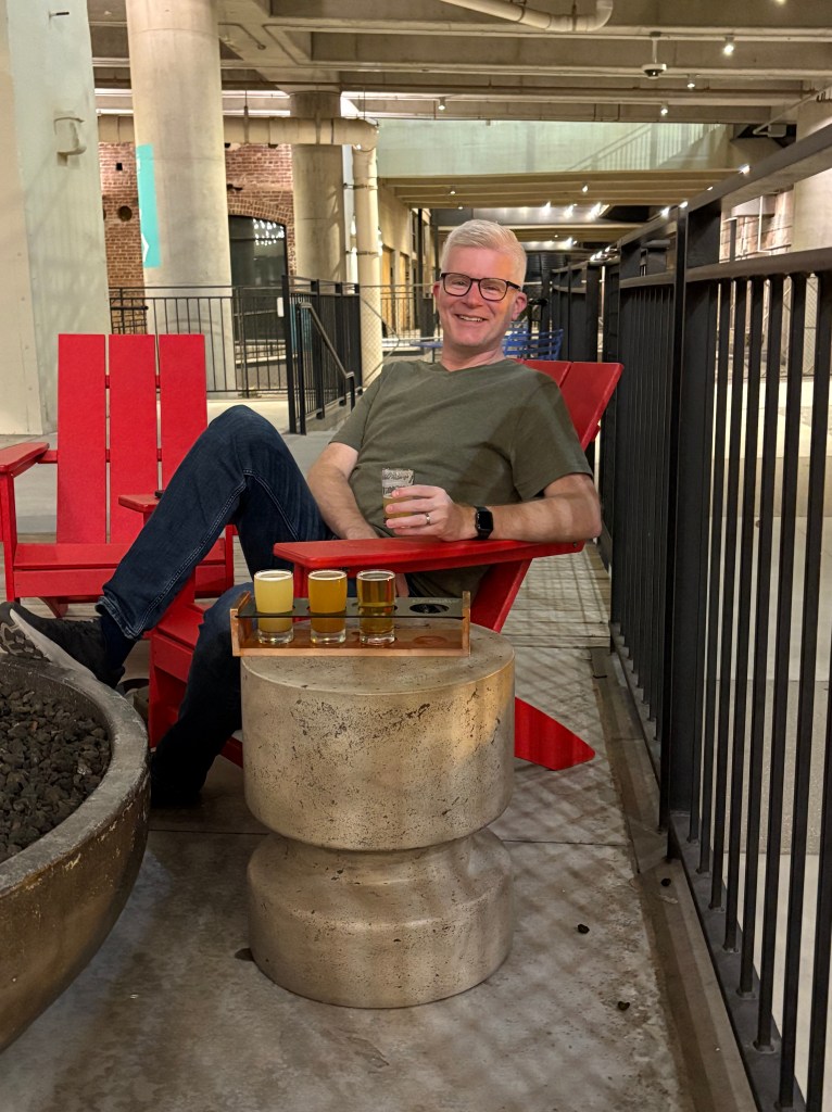 Beer tasting at Wild Leap Brewery